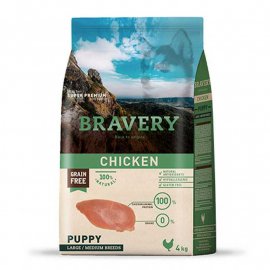 Bravery (Бравери) Puppy Large & Medium Chicken сухой корм для щенков средних и больших пород КУРИЦА