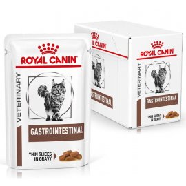 Royal Canin GASTRO INTESTINAL лечебные консервы для кошек при нарушениях пищеварения