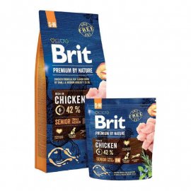 Brit Premium Senior Smal & Medium S/М - корм для літніх собак дрібних та середніх порід