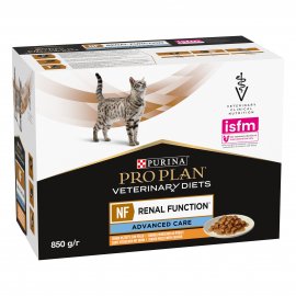 Purina Pro Plan (Пурина Про План) Veterinary Diets NF Лечебный корм для кошек c заболеваниями почек, кусочки в подливке с курицей