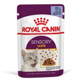 Royal Canin SENSORY TASTE JELLY  консервы для кошек привередливых ко вкусу (кусочки в желе)