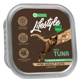 Natures Protection (Нейчез Протекшин) Lifestyle Long Hair With Tuna влажный корм для длинношерстных кошек ТУНЕЦ