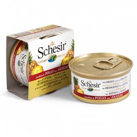 Schesir (Шезир) консервы для кошек Курица с ананасом