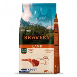 Bravery (Бравери) Adult Mini Lamb сухой корм для взрослых собак мелких пород ЯГНЕНОК