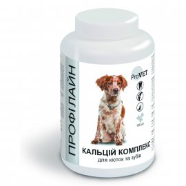 ProVET Профилайн КАЛЬЦИЙ КОМПЛЕКС для собак, для костей и зубов 100 табл