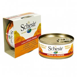 Schesir (Шезир) консерви для собак Курча та папайя