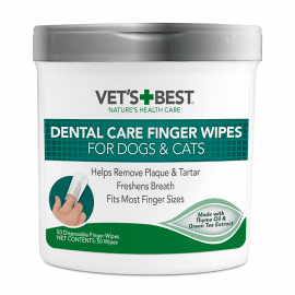 Vets Best (Ветс Бест) CLEAN TEETH WIPES салфетки для чистки зубов