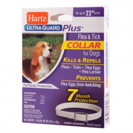 Hartz Ultra Guard Plus ошейник для взрослых собак от блох, яиц блох и клещей 58 см (Н94267)