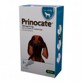 Krka Prinocate (Принокат) Спот-он краплі від бліх, коростяних кліщів, профілактика дирофіляріозу для собак