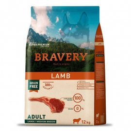 Bravery (Бравери) Adult Large & Medium Lamb сухой корм для взрослых собак средних и больших пород ЯГНЕНОК