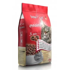 Bewi Cat (Беви Кэт) Crocinis 3-mix корм взрослых кошек Кроcинис 3-микс