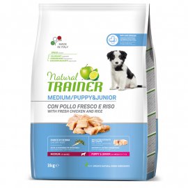 Trainer Natural Puppy&Junior Medium - корм для щенков средних пород с курицей и индейкой