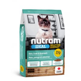 Nutram I19 Ideal Solution Support SENSITIVE COAT, SKIN, STOMACH (СЕНСИТИВ) корм для чувствительных кошек