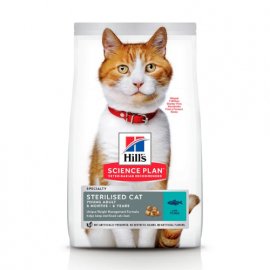 Hill's Science Plan Young Adult Sterilised Cat корм для кошек с тунцом