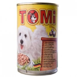 TOMi 3 kinds of poultry консерви для собак - шматочки в соусі, 3 види птиці