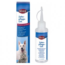 Trixie Dental Hygiene Gel with Beef Flavour Гель для чистки зубов со вкусом говядины для собак и кошек, 100 г (25446)