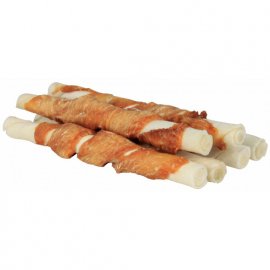 Trixie Denta Fun Chewing Rolls with Chicken - жувальні палички з куркою - ласощі для собак