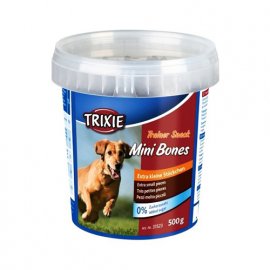 Trixie Trainer Snack Mini Bones - Суміш ласощів для собак яловичина, ягня, птах
