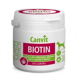 Canvit Біотин - Таблетки біотину для собак вагою до 25 кг.