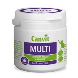 Canvit Мульті - Мультивітамінні пігулки для котів, 100 табл.