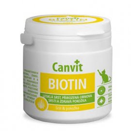 Canvit Биотин - Таблетки биотина для кошек, 100 табл