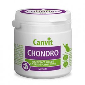 Canvit Хондро - Пігулки з глюкозаміном, хондроїтином для кішок, 100 табл.