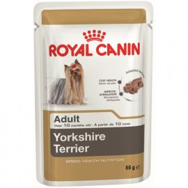 Royal Canin YORKSHIRE TERRIER ADULT (ЙОРКШИР ТЕРЬЕР ЭДАЛТ) влажный корм для собак старше 10 месяцев (паштет)