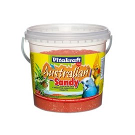 Vitakraft (Витакрафт) AUSTRALIAN SANDY (САНДИ АВСТРАЛИЙСКИЙ ПОПУГАЙ) цветной песок, 2 кг