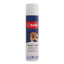  Bayer (Байер) BOLFO SPRAY (БОЛЬФО) спрей от блох и клещей для собак и кошек, 250 мл