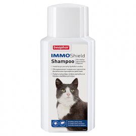 Beaphar IMMO SHIELD SHAMPOO шампунь от паразитов для кошек