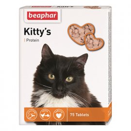 Beaphar KITTYS PROTEIN (КІТТІС ПРОТЕЇН) вітамінізовані ласощі для котів