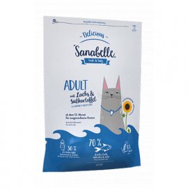 Bosch Sanabelle DELICIOUS ADULT корм для взрослых кошек с ЛОСОСЕМ И БАТАТОМ