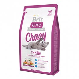 Brit Care CRAZY Kitten - корм для котят (курица/рис)