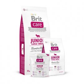 Brit Care Junior Large Breed Lamb & Rice Корм для цуценят великих порід з ягнятком та рисом