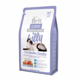 Brit Care LILLY Sensitive Digestion - корм для кошек с чувствительным пищеварением (ягненок/лосось)