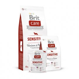 Brit Care Sensitive - Корм гипоаллергенный для собак всех пород с ОЛЕНИНОЙ И КАРТОФЕЛЕМ