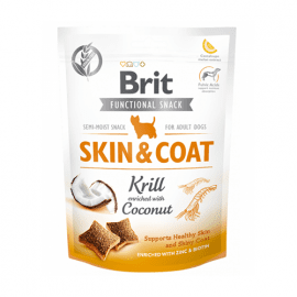 Brit Care SNACK SKIN & COAT лакомства для поддержания здоровья кожи и шерсти у собак