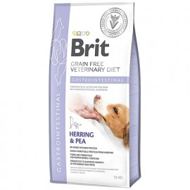 Brit Veterinary Diet GASTROINTESTINAL беззерновой корм для собак с расстройствами пищеварительной системы (сельдь и горох)