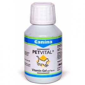 Canina (Канина) PETVITAL VITAMIN-GEL (ПЕТВИТАЛ ВИТАМИНЫ С ТАУРИНОМ) гель для кошек