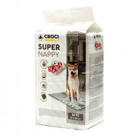 Croci SUPER NAPPY NEWS PAPER - пеленки для собак (принт газета)