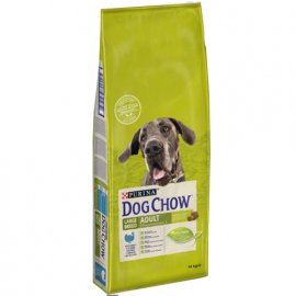 Dog Chow Adult Корм для взрослых собак крупных пород с индейкой 14 кг