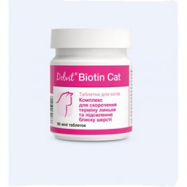 Dolfos (Дольфос) DOLVIT BIOTINA CAT (ВІТАМІНИ З БІОТИНОМ) таблетки для котів