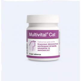 Dolfos (Дольфос) Multivital Cat - Вітамінно-мінеральний комплекс для котів 90 табл (30 г)