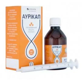 Arterium Лосьйон Аурікап (для очищення, профілактики та лікування захворювань вух)