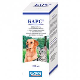 АВЗ Барс Шампунь противопаразитарный для собак и кошек