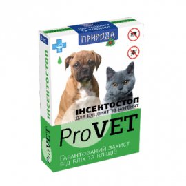 Природа Инсектостоп ProVet - Капли против эктопаразитов для котят и щенков на основе фипронила