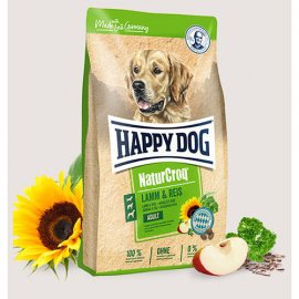 Happy Dog (Хэппи Дог) NATUR CROQ LAMM & REIS (НАТУР КРОК ЯГНЕНОК & РИС) корм для взрослых собак