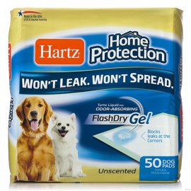 Hartz (Хартц) Puppy Training Pads - пеленки для щенков и взрослых собак, 53х53см
