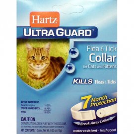 Hartz Ultra Guard for Cats and Kittens - Нашийник для котів та кошенят від бліх та кліщів