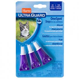 Hartz Ultra Guard OneSpot Cats & Kittens Капли на холку для кошек и котят от яиц блох и их личинок (H51672)